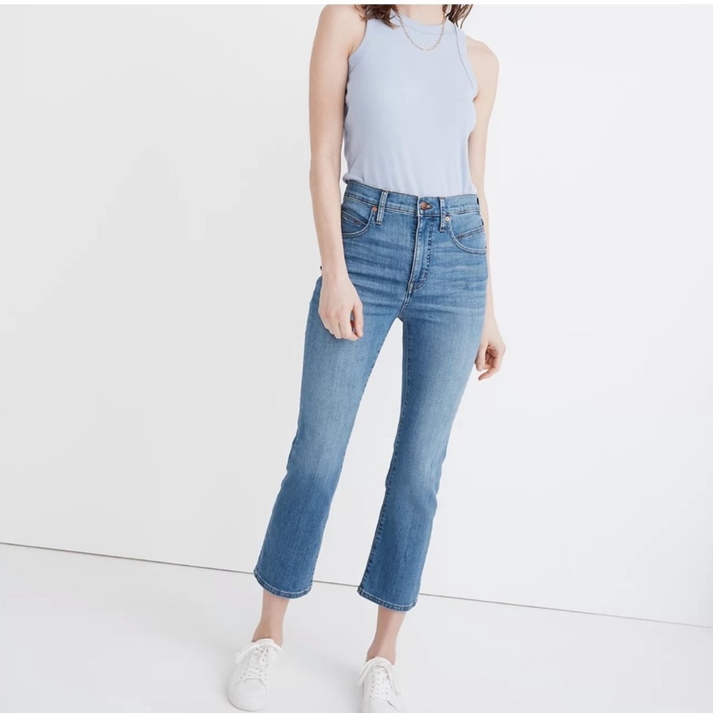 Madewell Cali Demi-Boot Jeans Size 27 6 pockets design back‎ yoke